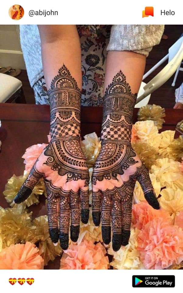 30 Latest Engagement Mehendi Designs that are Must-Try